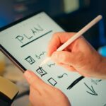 person optimizing schedule