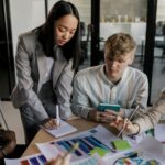 team collaborating on strategy